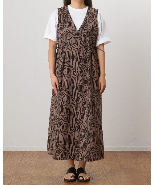 新品　THOUSAND MILE ノースリーブワンピース THOUSAND MILE 「THOUSAND MILE」 ノースリーブワンピース F