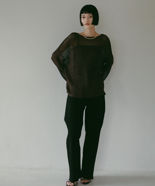 A part by メッシュプルオーバー A part by｜リネンコンメッシュプルオーバー | Rakuten Fashion