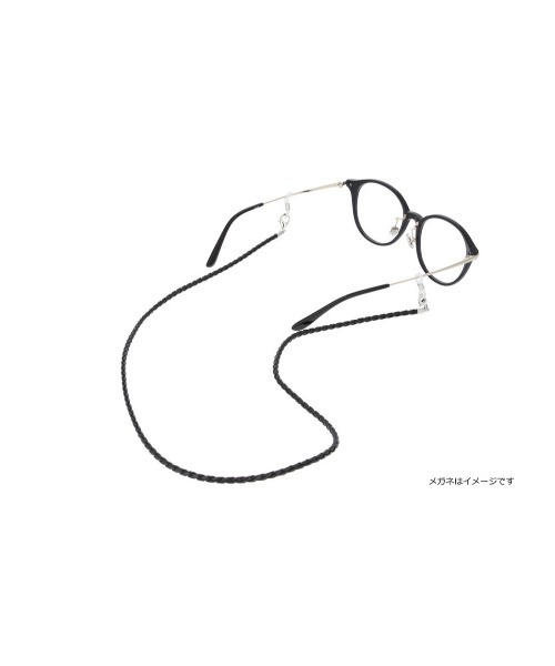 メガネザル Zoff（ゾフ） 伊達メガネ メガネ 眼鏡 2WAY グラス・マスクコード