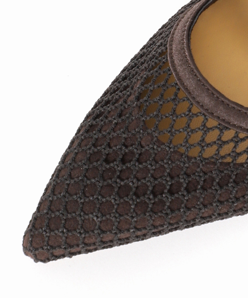 【Le Talon GRISE】ポインテッドメッシュパンプス Le Talon GRISE パンプス GRISE5cmポインテッドメッシュスリング