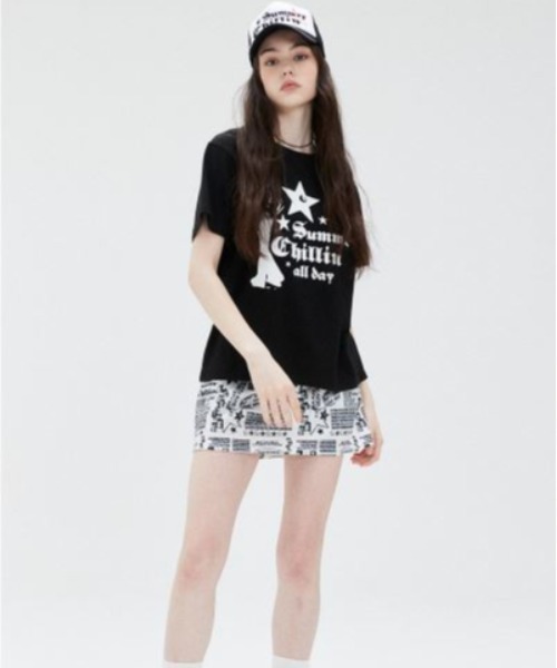 LUVISTRUE tシャツ SU SUMMER CHILLIN TEE レディース