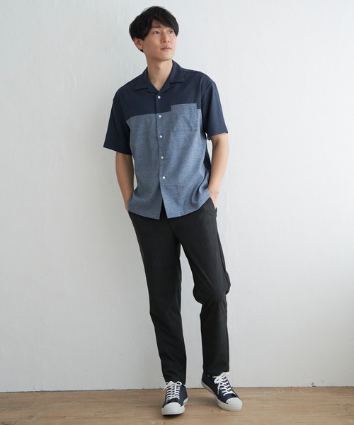 Hika出品 フロントタックワイドパンツ,ikka| TOKYO DESIGN CHANNEL