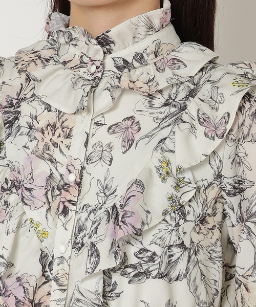 Audie a Muses（オーディア ミューズ） ワンピース フラワープリント