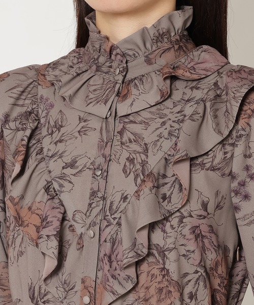 Audie a Muses（オーディア ミューズ） ワンピース フラワープリント