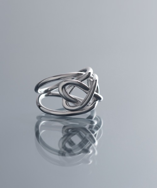 人気商品 YArKA design curvaceous 「YArKA/ヤーカ」entwined リング 指輪 アクセサリー