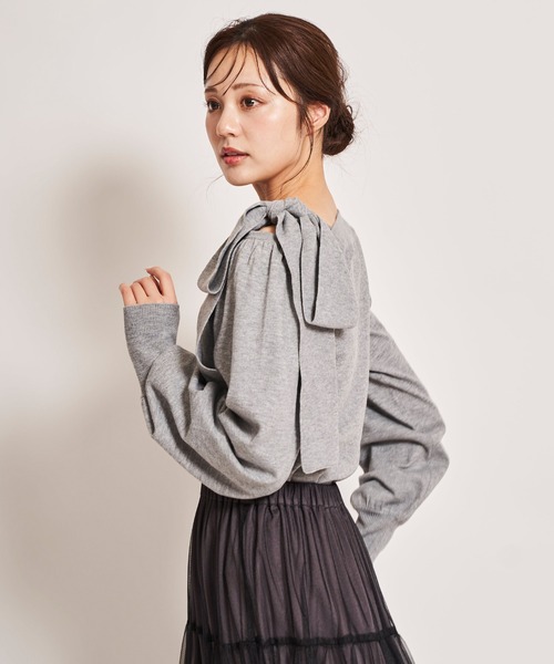 31 Sons de mode - 畔ざっくりニットプルオーバー　31Sonsdemode 31 Sons de mode ニット セーター ざっくりオフショルニット