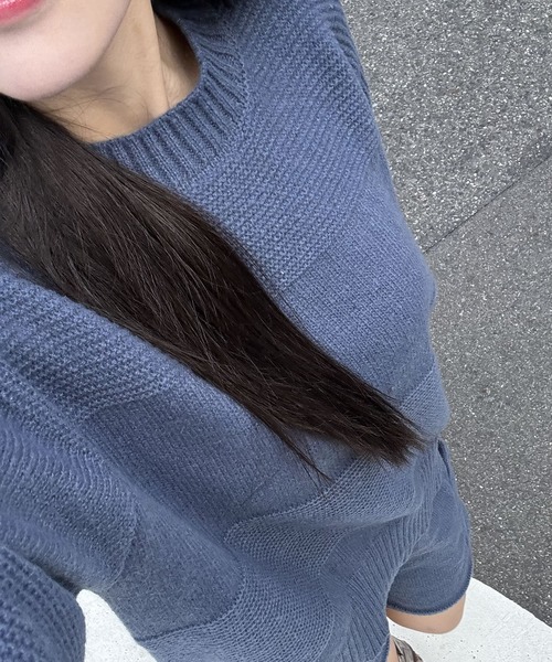 madrepadre セットアップ オーバーサイズニットショートパンツ