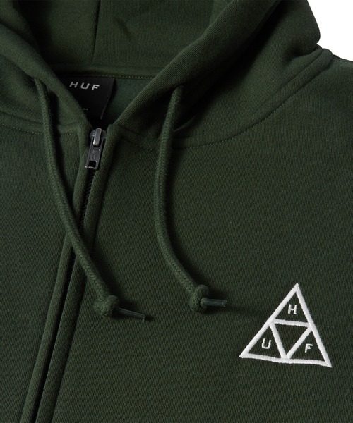 HUF パーカー SET TT FULL ZIP HOODIE / ハフ フーディー ジップ