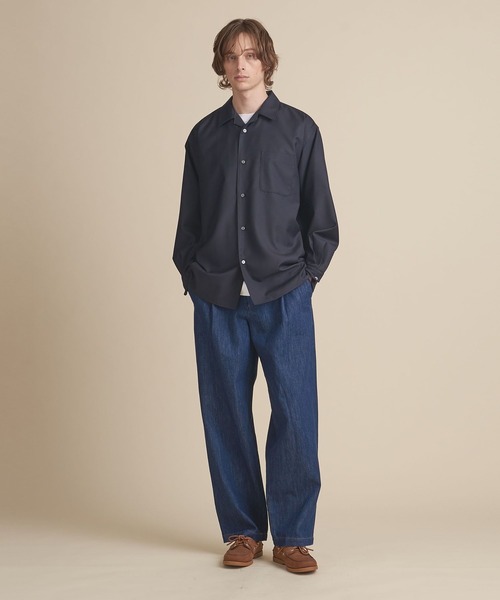 UNITED ARROWS マルチサイズ シャツ 「マルチサイズ」ドレープ
