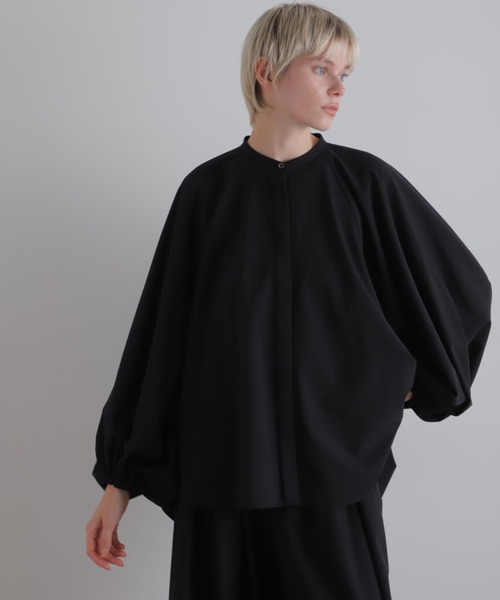 LE PHIL シャツ ブラウス ドライウールブラウス レディース : ZOZOTOWN  