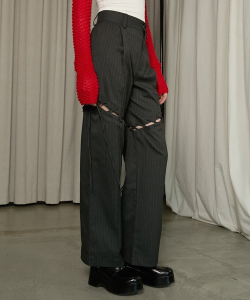 パンツ prankproject Lace-Up Tailored Pants PRANK PROJECT（プランクプロジェクト） パンツ レースアップ