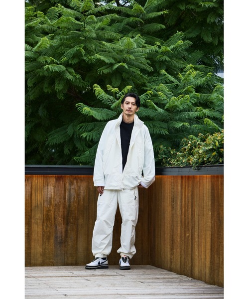 ブルゾン アウター 「別注」 9246-BL03-014 HOOD JACKET WHITE EDITION メンズの画像