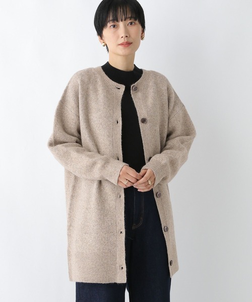 LEPSIM（レプシィム） チュニック 5ゲージロゴチュニックカーディガン