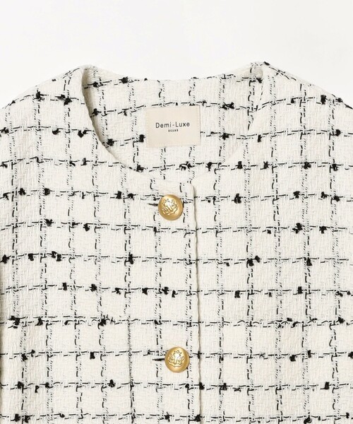 Demi-Luxe BEAMS（デミルクス ビームス） ジャケット ノーカラー