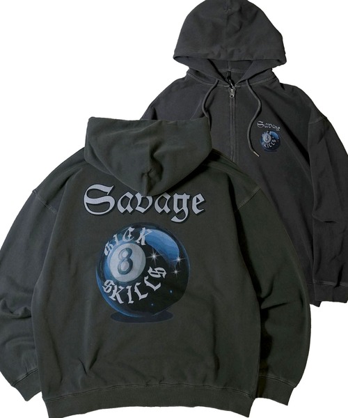 その他 jizowdow Starting Over パーカー pigment graphic embroidery zip hoodie