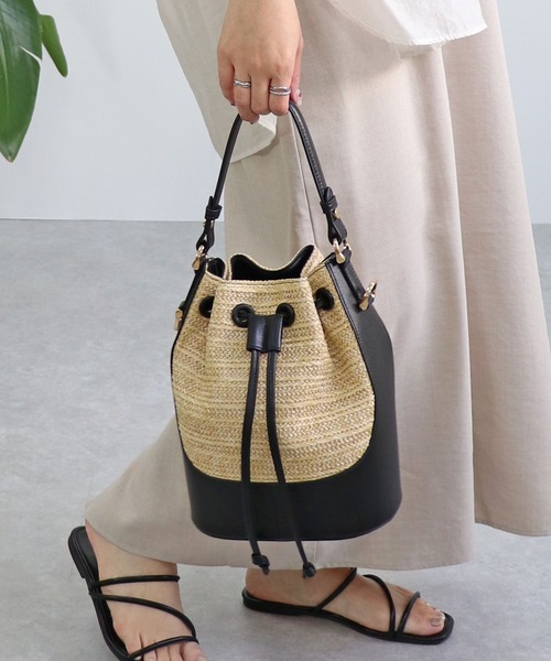 【ALDO】巾着・かごバッグ☆Mohana☆2WAYショルダーバッグ 巾着ショルダーバッグ 2WAY 韓国ファッション[品番：THNW0004250