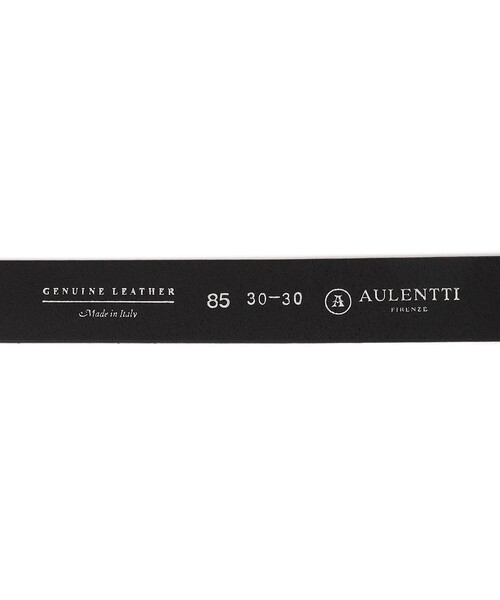 【新品タグ付き】AULENTTI ベルト ブラック AULENTTI ベルト AULENTTI: ウエスタン バックル レザー メンズ
