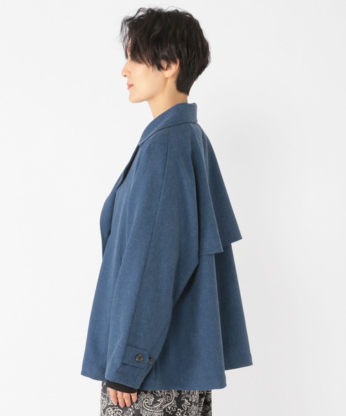 新品✨Rirandture✨ショートレングスＡライントレンチコート✨とっても人気 INGNI（イング）の「ショート丈トレンチコート（トレンチコート
