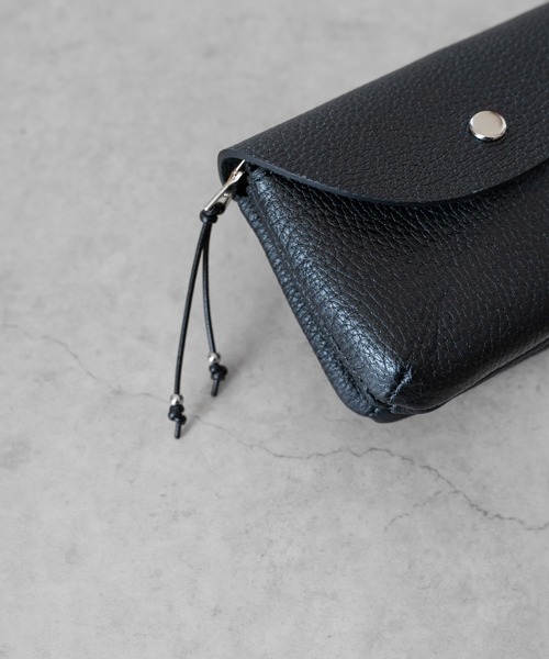SENTI（センティ） ポーチ 「 」SHRINK LEATHER KEY＆MULTI POUCH