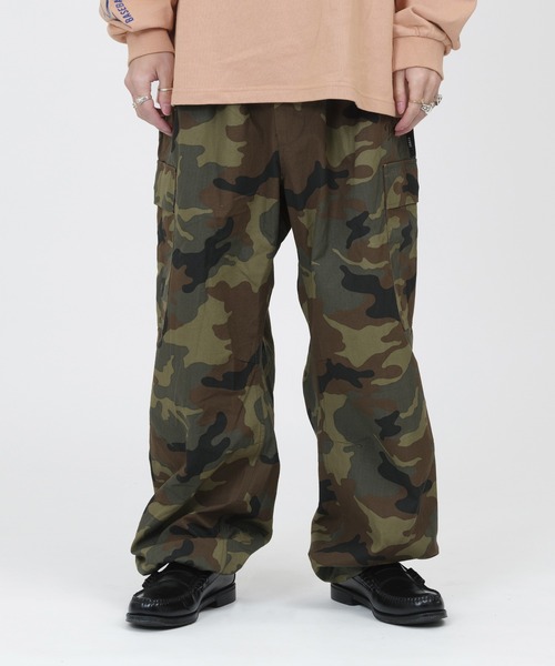 ケボズ　パンツ　M KEBOZ カーゴパンツ COTTON RIPSTOP CARGO PANTS メンズ