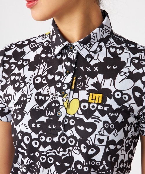 LOUDMOUTH ラウドマウス　ゴルフ ポロシャツ　ラウドガール　新品　L ポロシャツ ポロ LOUDMOUTH/ラウドマウス ゴルフウェア ブランド