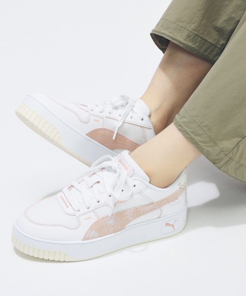 PUMA（プーマ） スニーカー キャリーナ ストリート LUX クラフテッド