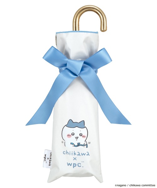 chiikawa x wpc. 折りたたみ傘 ホワイト・ブルー 楽天市場】【夏セール☆30%オフ】【Wpc.公式】 折りたたみ日傘