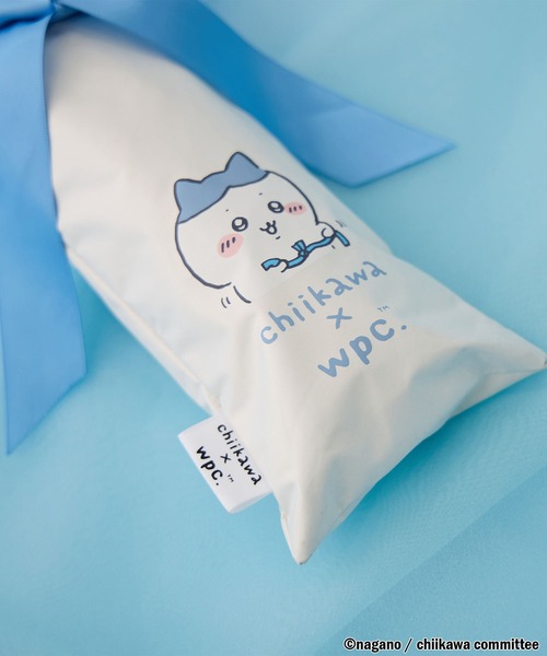 遮光 ちいかわ ほめられリボン日傘 折りたたみ Wpc.　2本セット A/C DESIGN BY ALPHACUBIC｜【Wpc.】ちいかわ ほめられリボン