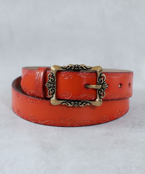 florist（フローリスト） ベルト 「長さカット可・牛革」アンティーク