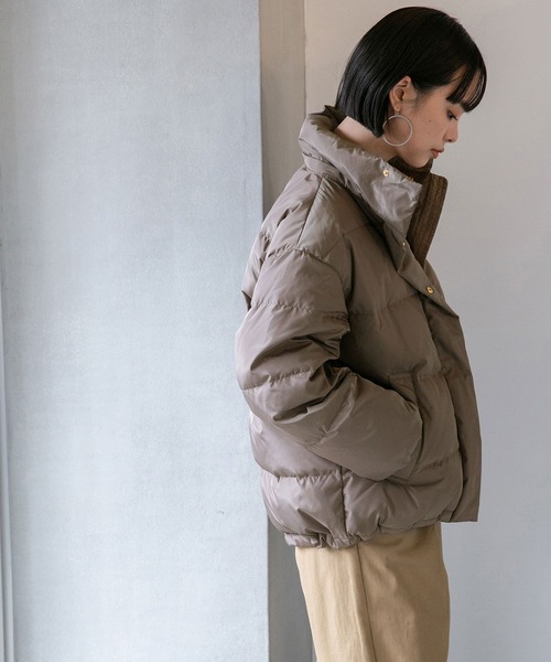 NANO universe（ナノ・ユニバース） ダウンジャケット FREE ベージュ
