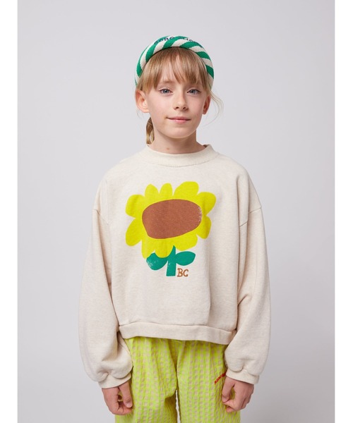 BOBO CHOSES（ボボショーズ） トレーナー Sunflower cropped