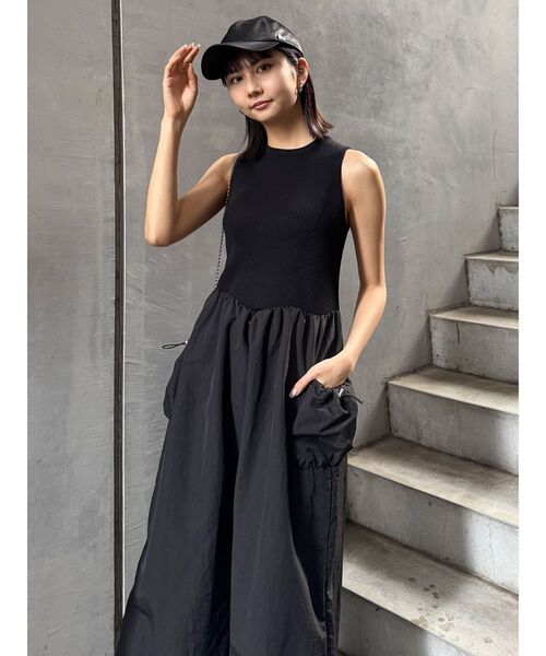 MURUA ワンピース ニットドッキングワンピース : ZOZOTOWN Yahoo