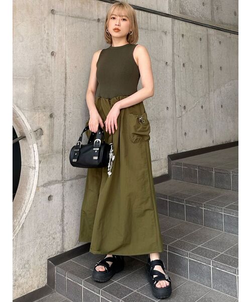 MURUA ワンピース ニットドッキングワンピース : ZOZOTOWN Yahoo