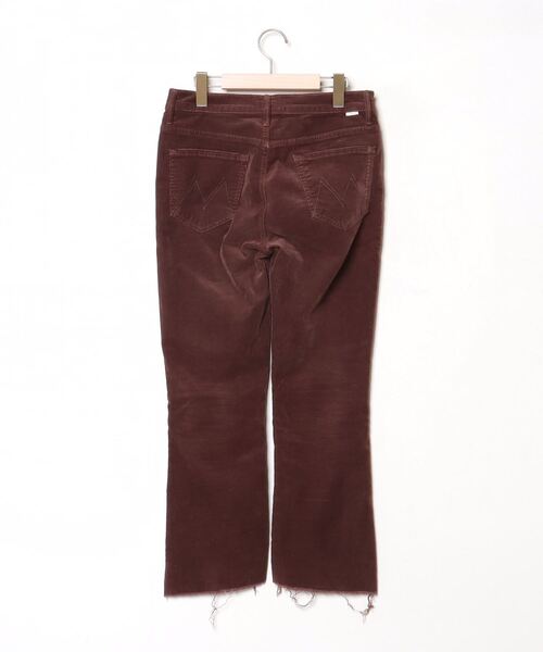「MOTHER DENIM」 コーデュロイパンツ 28 ブラウン レディース_画像2