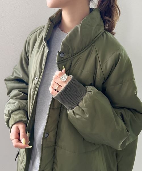 「Java」 ジャケット MEDIUM モカ レディース_画像2