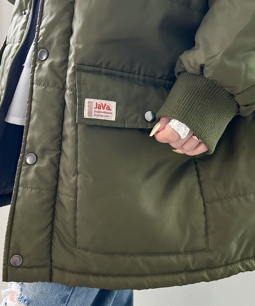「Java」 ジャケット MEDIUM モカ レディース_画像9