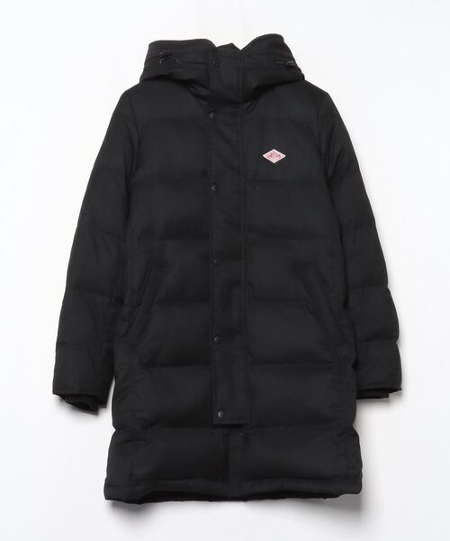 DANTON ブラック ロングダウンジャケット　BEAMSコラボ　 サイズ36 Danton（ダントン） ダウンコート「BEAMSコラボ」 36 ブラック