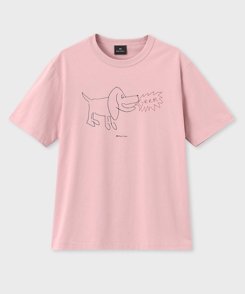 すぐ届く【Paul Smith】ギフト \"Japan Dog\" ポケット Tシャツ Japan Dog