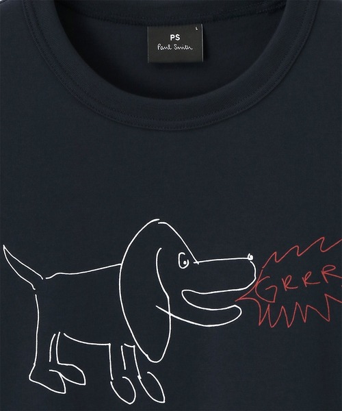 新品タグ付　PaulSmth LA DOG Tシャツ　M 新品タグ付 PaulSmth LA DOG Tシャツ M