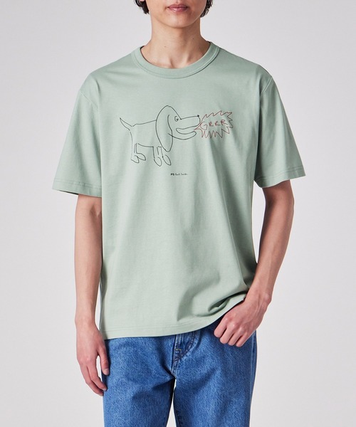141 Tシャツ❤️ Men's graphic T-shirt with heart print | Beige | Diesel