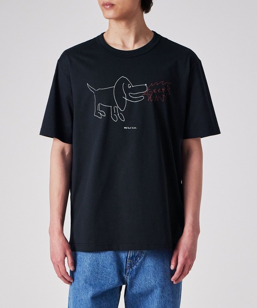 【Paul Smith】Drawn by Paul \"ONLY ONE LIFE\" Tシャツ コットン Drawn by Paul 