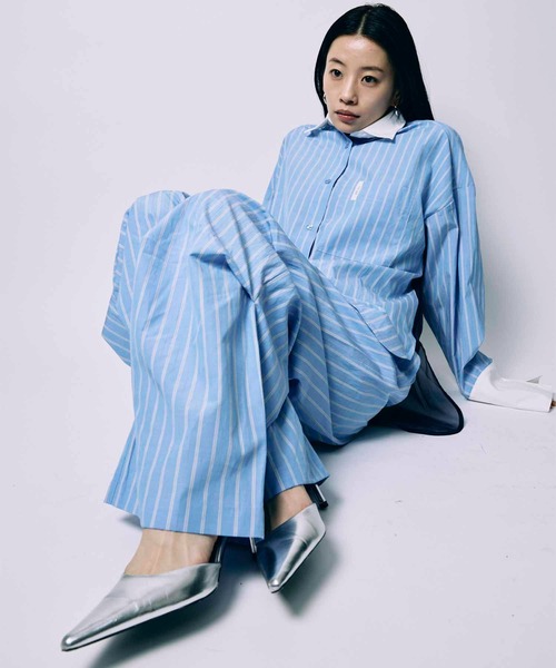 led.tokyo パンツ 「led.tokyo」LAYERED TUCK PANTS/レイヤード