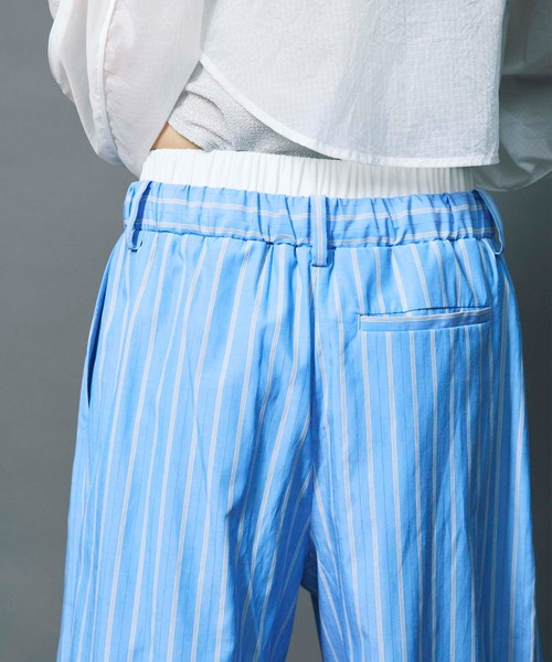 パンツ led.tokyo PLEATS HALF PANTS led.tokyo スラックス パンツ 「led.tokyo」プリーツハーフ