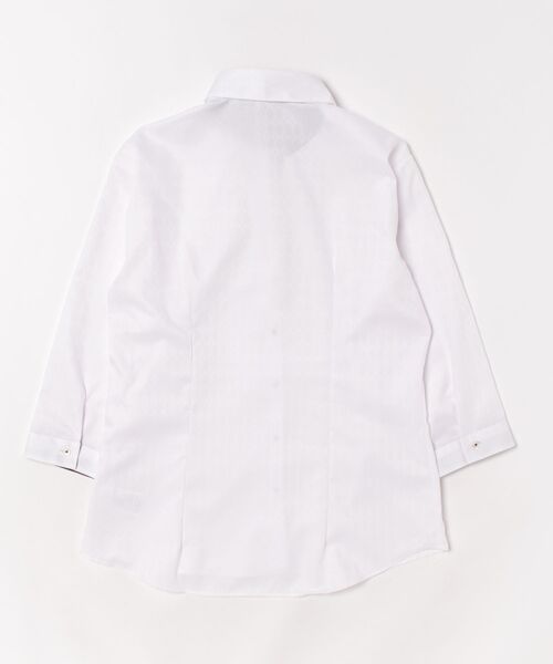 フォーマル ブラウス シャツ 形態安定ノーアイロン スキッパー 7分袖ビジネスワイシャツ レディース | BRICK HOUSE by TOKYO SHIRT | 07