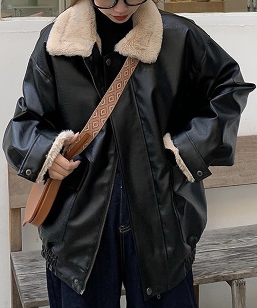 「Girly Doll」 ブルゾン F ブラック レディース_画像2