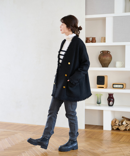 JOURNAL STANDARD（ジャーナルスタンダード） ツイードジャケット FREE