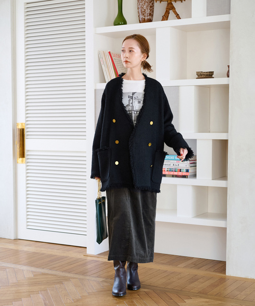 JOURNAL STANDARD（ジャーナルスタンダード） ツイードジャケット FREE