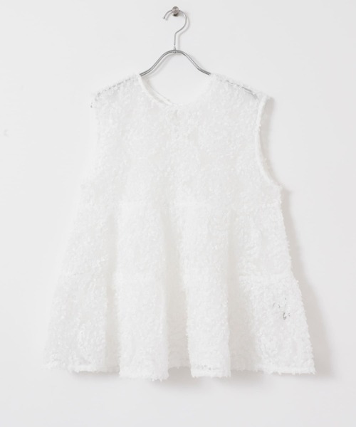 TORRAZZO DONNA　Floral sheer tops レディース