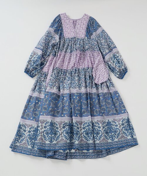 SLOBE IENA ＊ インドパネルティアードワンピース ＊サイズ36 インドパネルティアードワンピース（ワンピース）｜SLOBE IENA