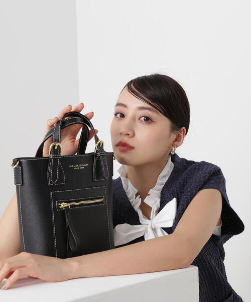 【正規品】ジルスチュアート 2wayショルダーバッグ グレー　ミニバッグ JILL by STUART 「JILL STUART」 2WAYバッグ FREE グレー